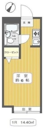 キャピタル中川の物件間取画像